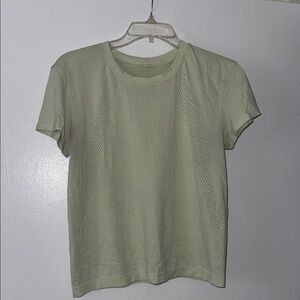 Lululemon Athletica Soft Green Short Sleeve Tee